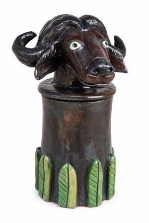 Buffalo jar - small - Image 5