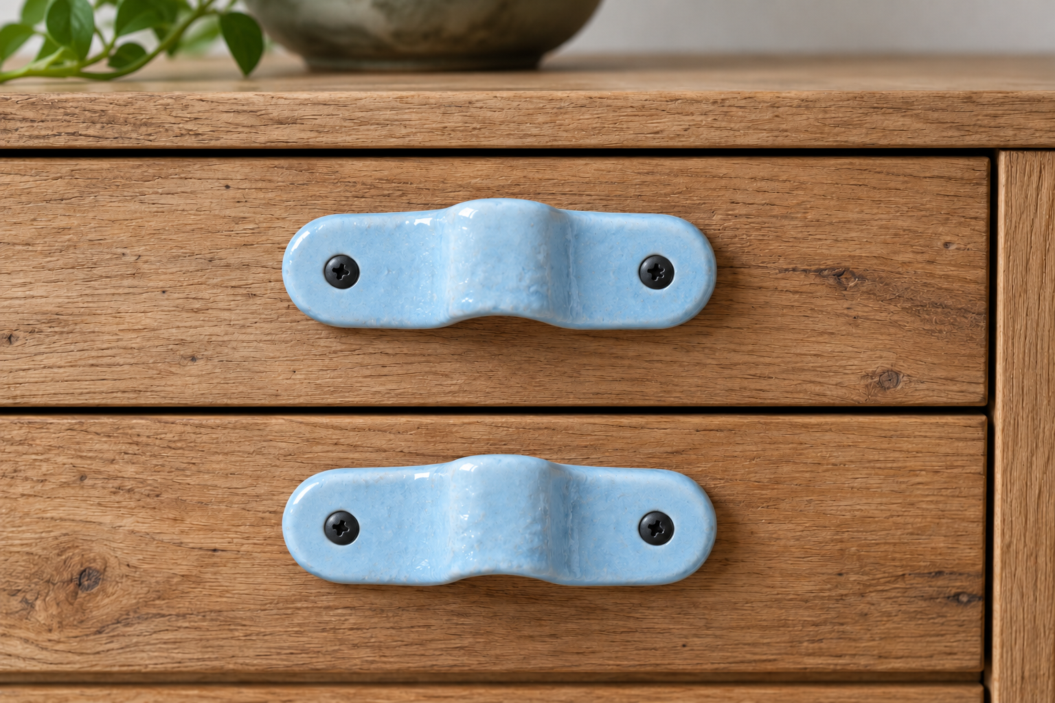 Ceramic drawer pulls - blue - Image 2